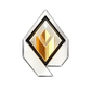 Radiant rank emblem