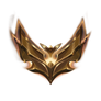 Or rank emblem in League of Legends